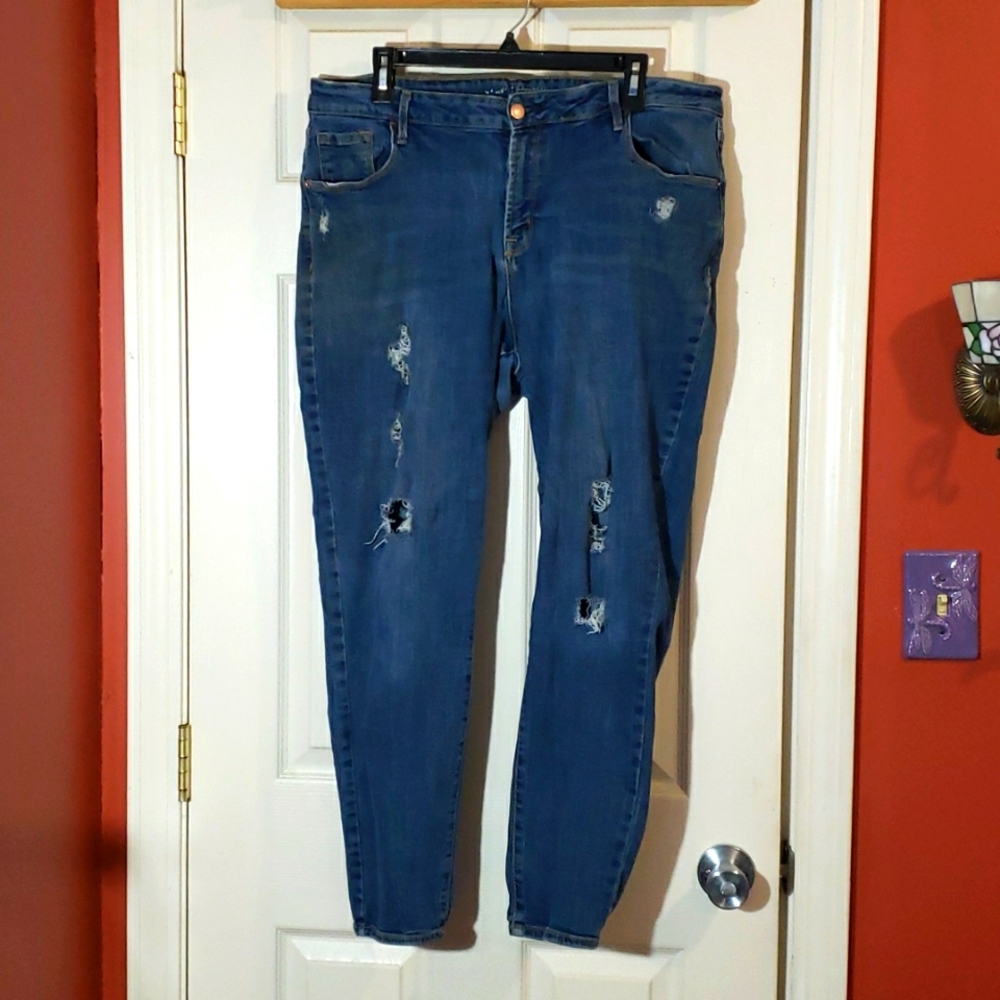 Old Navy Rock Star boot cut jeans
